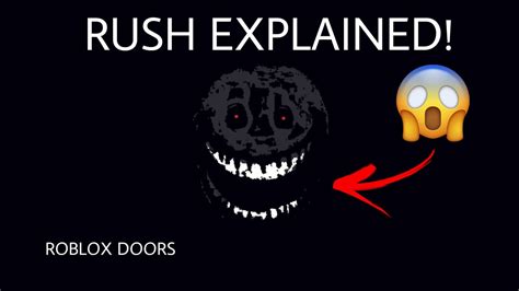 The monster will appear when you enter Room 60 or open the door. . Rush doors roblox image id
